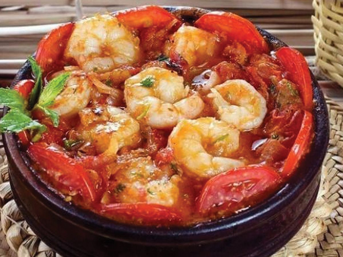 Seafood roe casserole