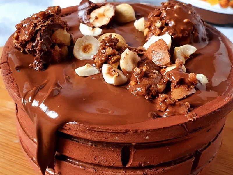 Nutella Chocolate Casserole