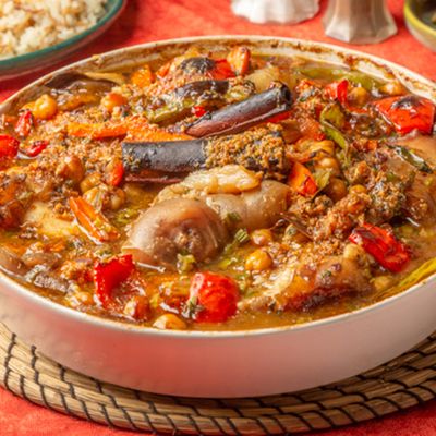 Oxtail mixed Knuckles casserole
