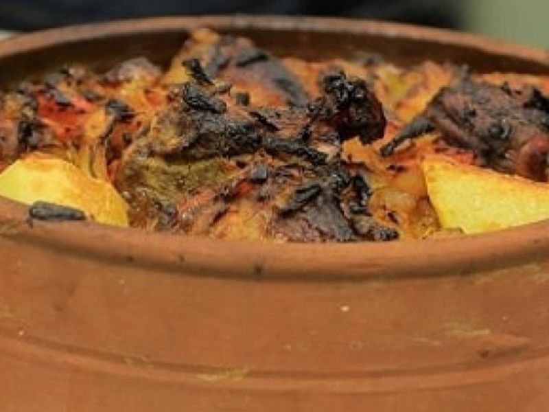 Oxtail With Rice Casserole