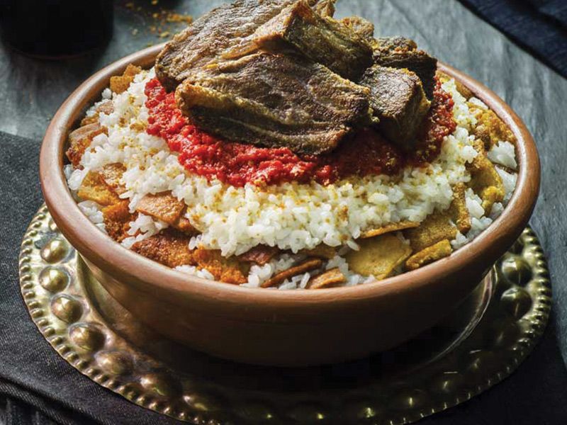 Meat Fatteh