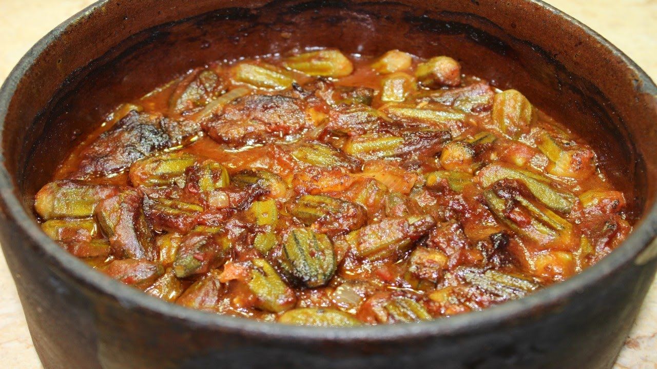 Okra Pottery Casserole