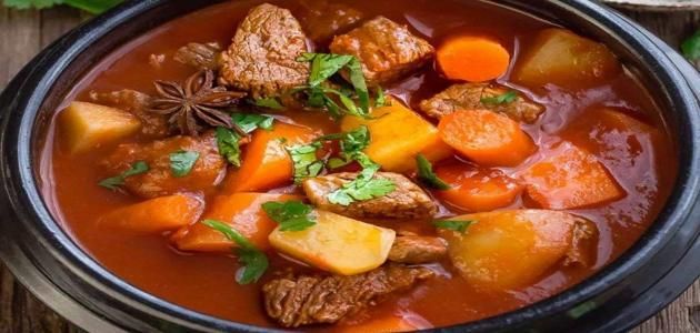 Mixed Vegetable With Meat Pottery Casserole