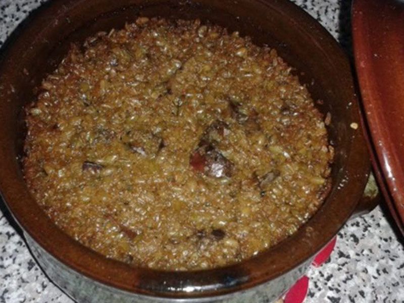 Grits With Liver And Giblets Casserole