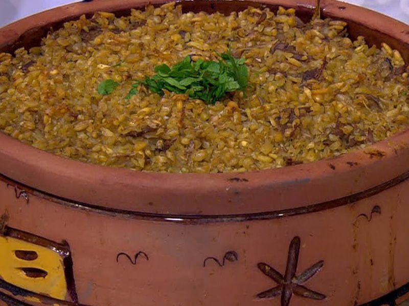 Meat With Grits Casserole