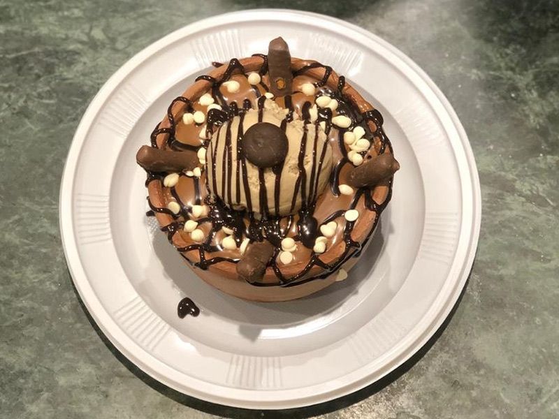 Flutes Chocolate Casserole
