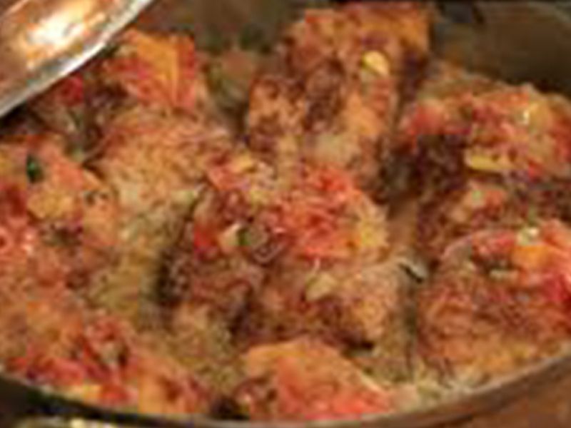 Fish Fillet With Grits Casserole
