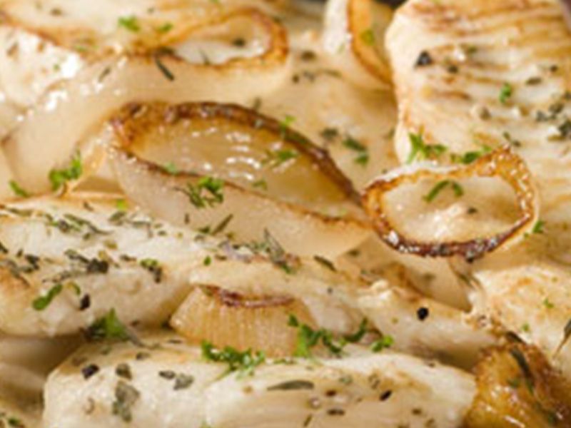 Fillet With Cream Casserole
