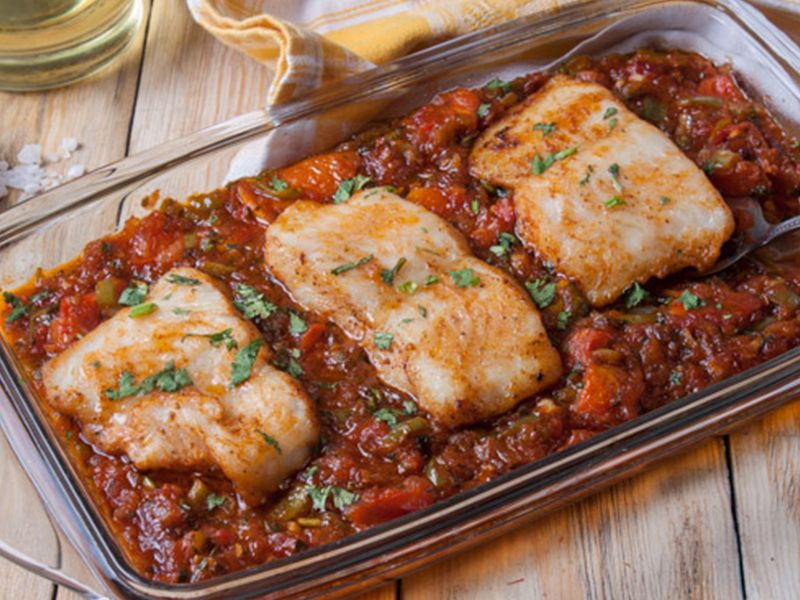 Fillet casserole