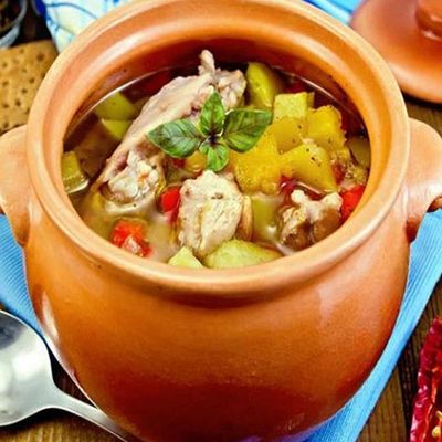 Fillet Tagine (Opal's Style Clay Pot)
