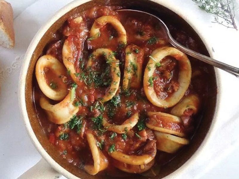 Calamari Casserole