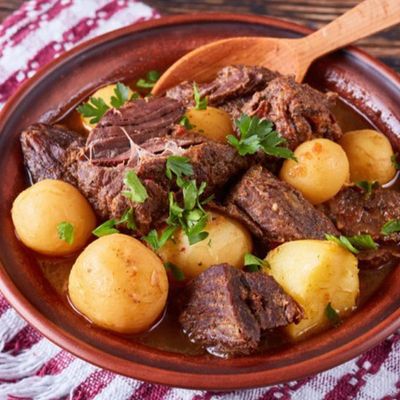 Veal Cubes Casserole