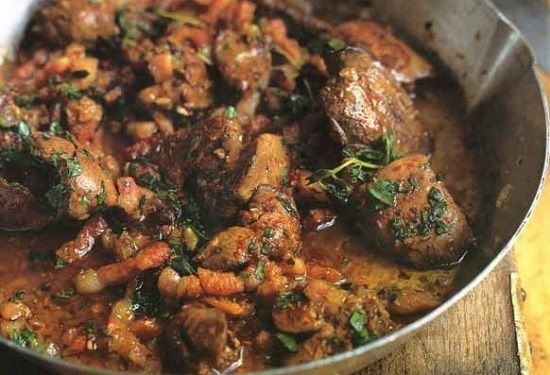 Alexandrian Liver Casserole