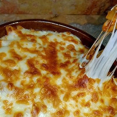 طاجن كبد بموزاريلا