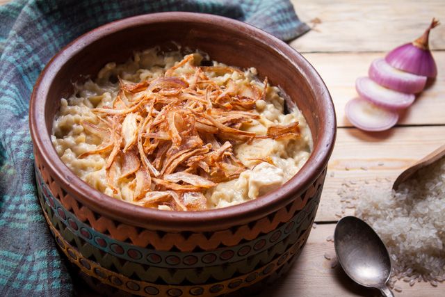 Keshk With Chicken Casserole