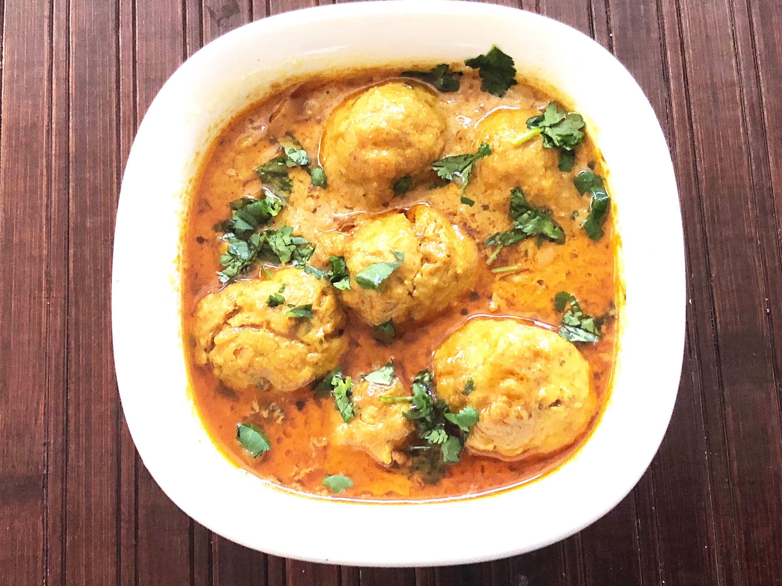 Shrimp Kofta Casserole