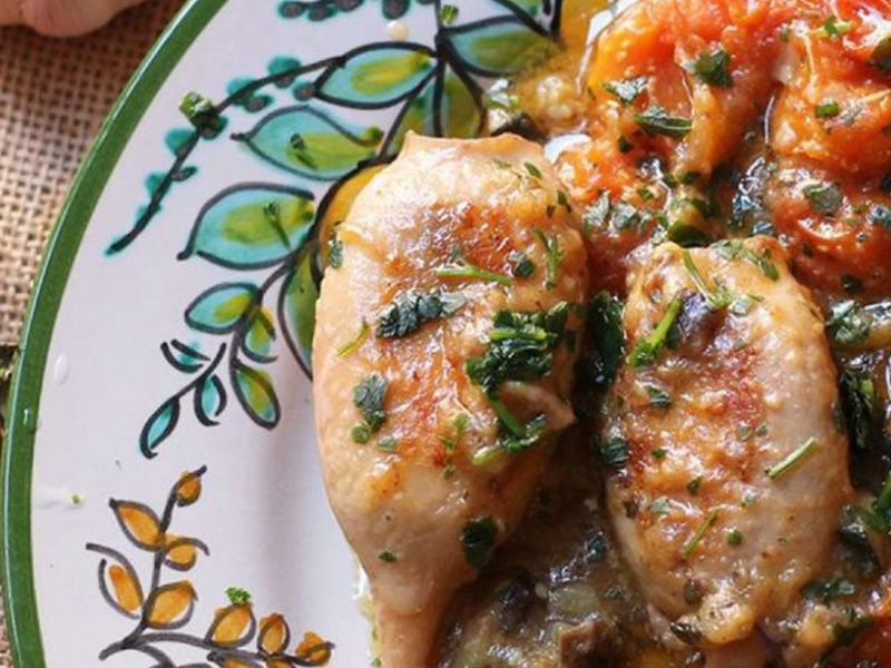 Stuffed Calamari Casserole