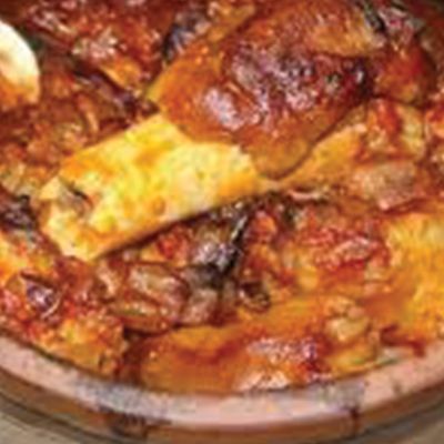 Knuckles With Sauce Casserole