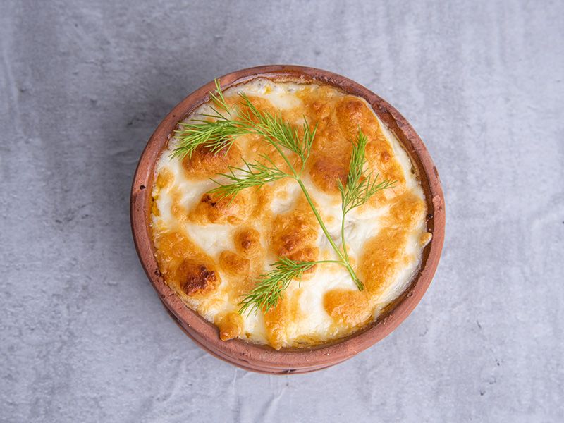 Zucchini Bechamel For 2 Persons