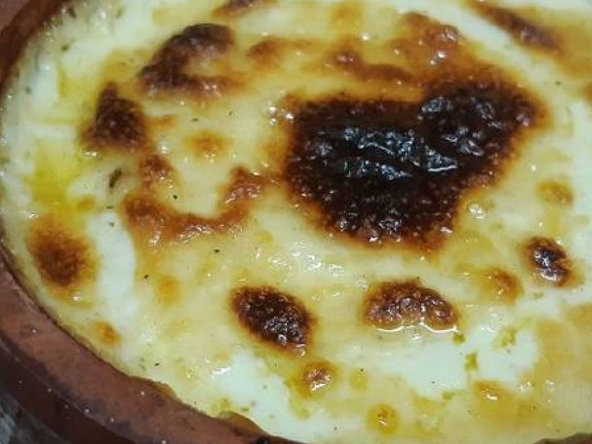 Zucchini tagine with bechamel
