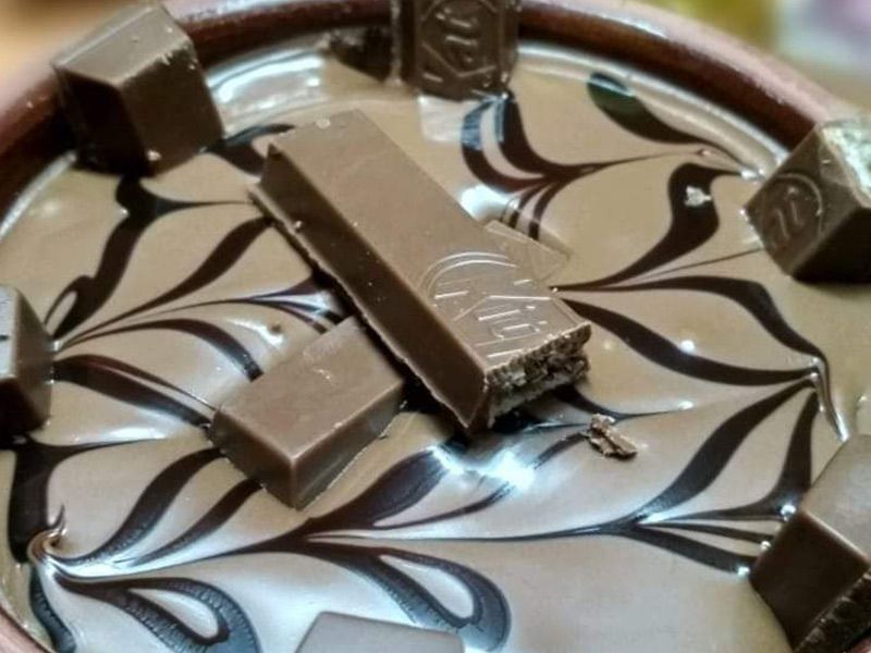 Kitkat Chocolate Casserole