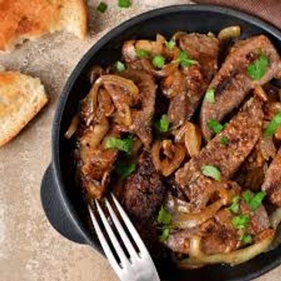 Meat With Onion Casserole