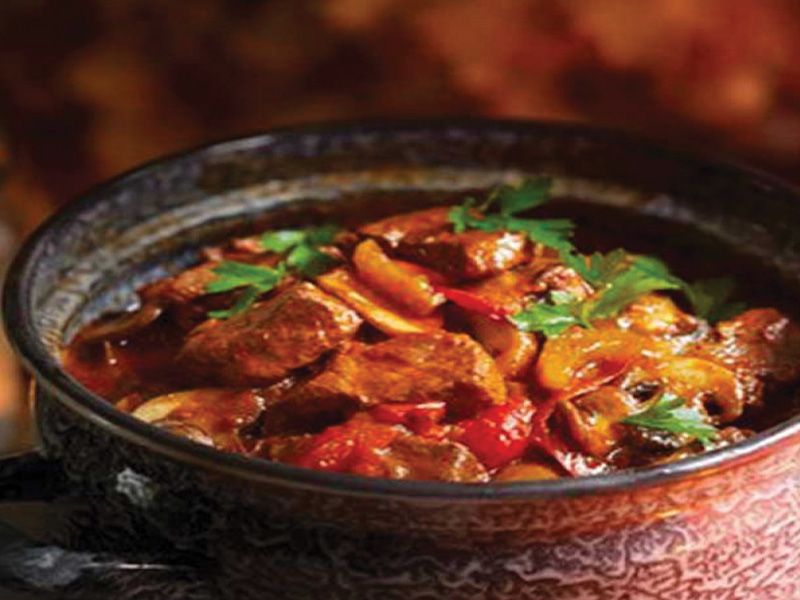 meat with vegetables casserole