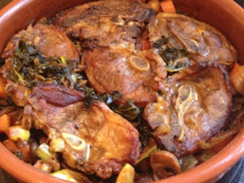 Grilled Meat Azoza Casserole