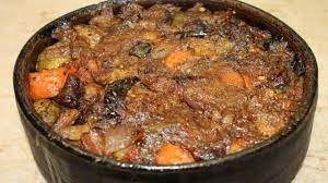 Mixed Vegetables With Meat Casserole