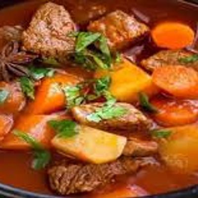 Mix Vegetables With Meat Casserole
