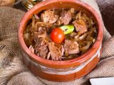 Meat With Onion Casserole