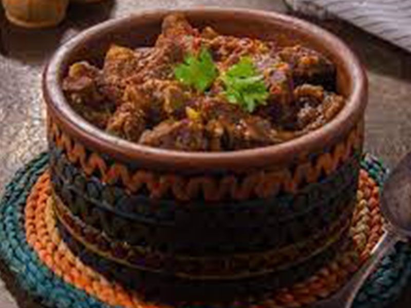 Meat With Onion Casserole