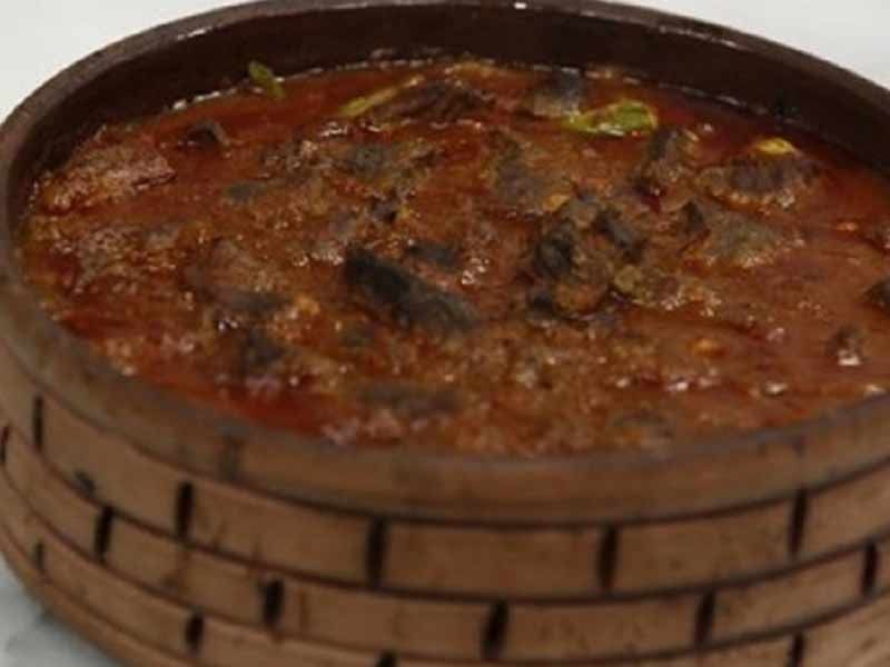 Meat With Onion Casserole
