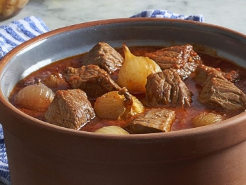 Onion Meat Casserole