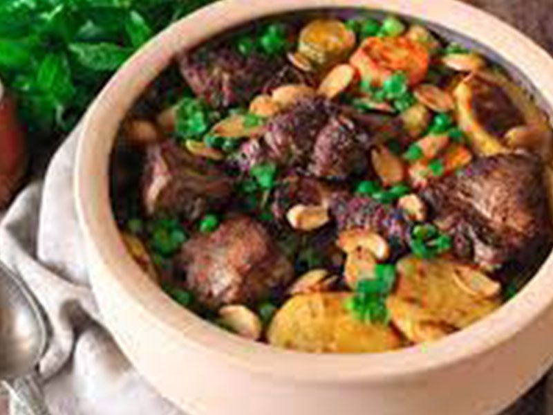 Mutton Meat Casserole