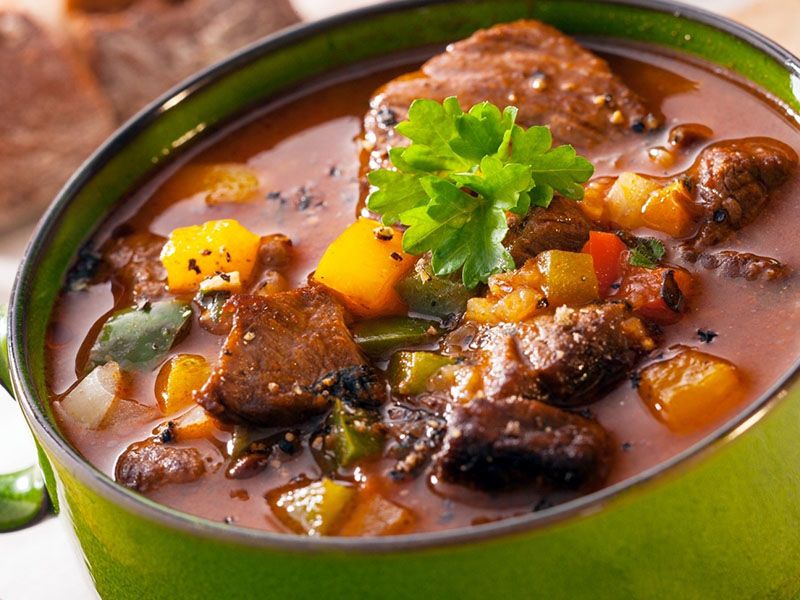 Meat With Vegetables Casserole