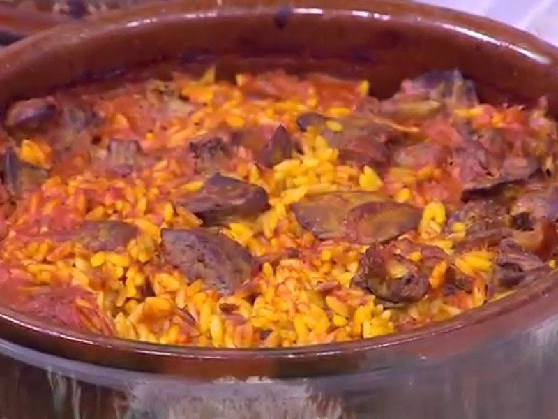 Orzo With Meat Casserole