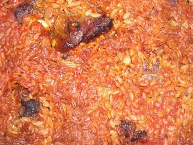Orzo With Liver And Kidney Casserole