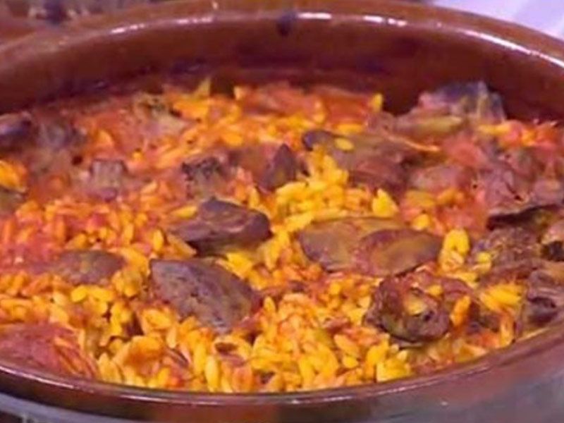 Orzo With Meat Casserole
