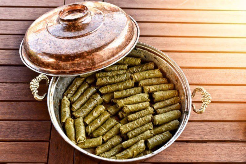 Mahshi With Meat Casserole