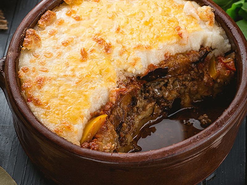 Mesakaa With Meat Casserole
