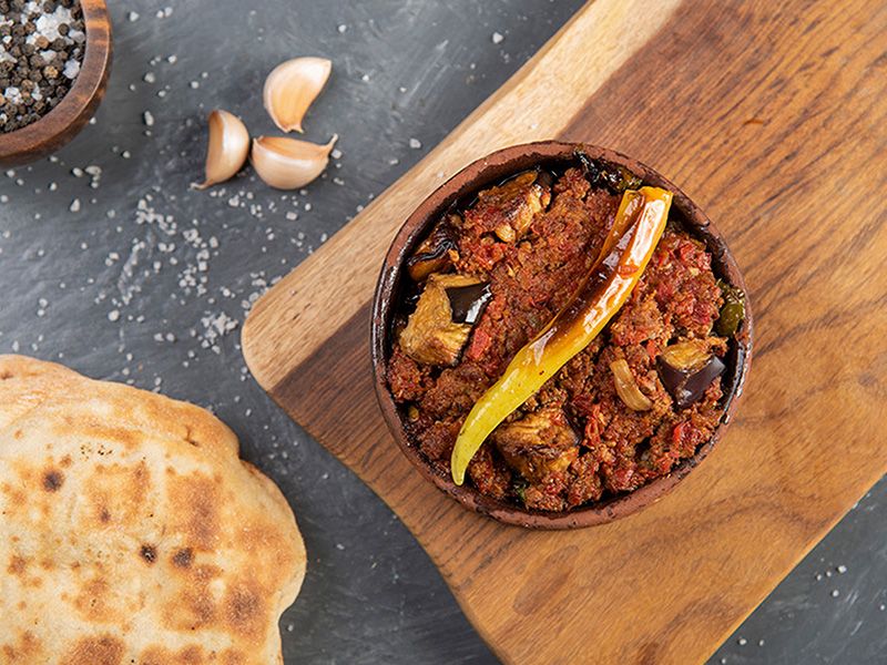 Mesakaa With Minced Meat Casserole