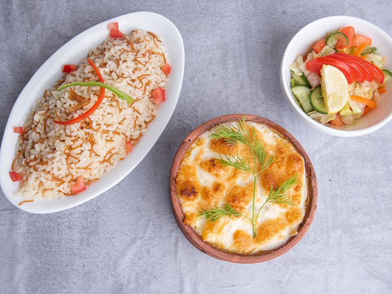 Mesakaa With Minced Meat And Bechamel Casserole