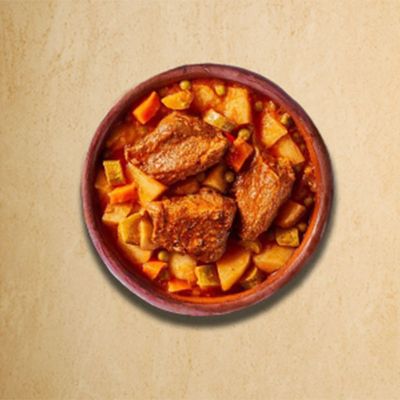 Mix Vegetables With Meat Casserole
