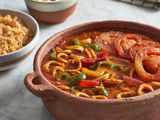 Mix Vegetable With Meat Casserole
