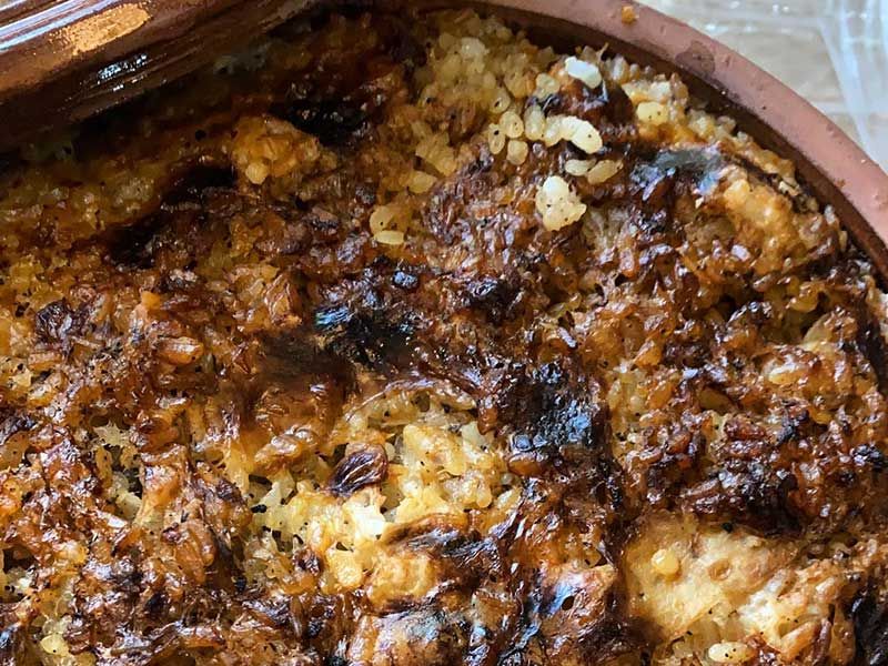 Oven Baked Rice Pigeon Casserole