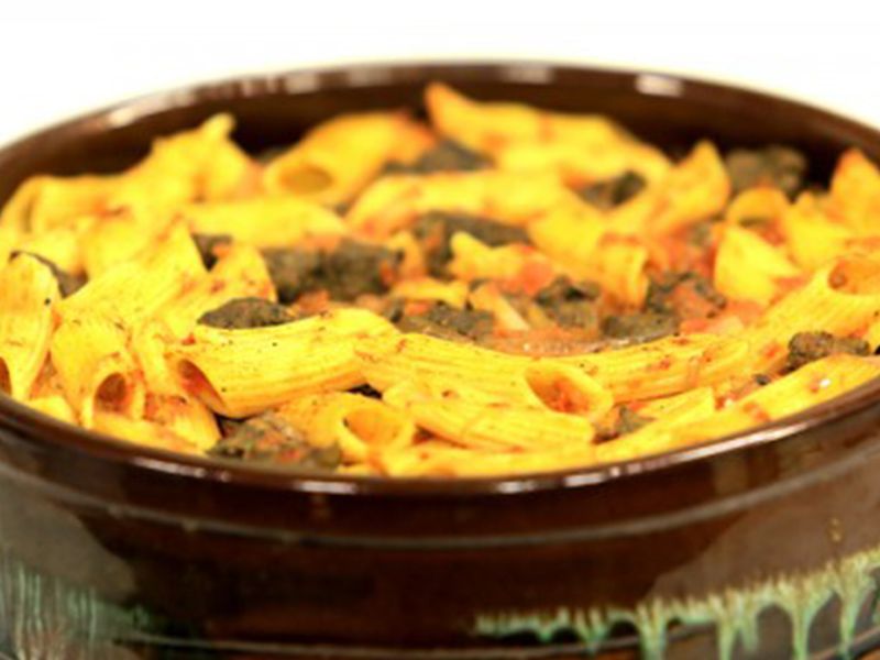 Pasta With Liver Casserole