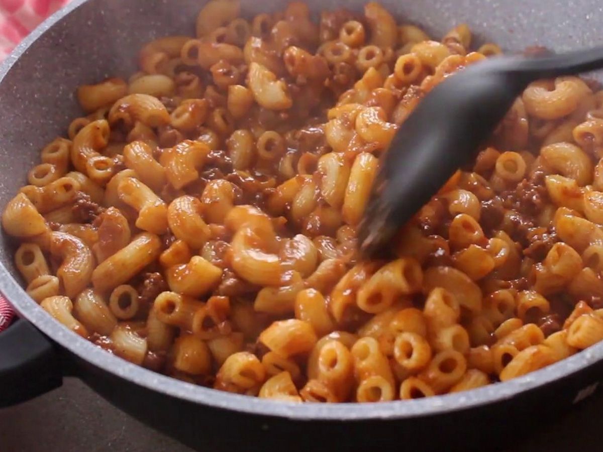 Meat Pasta Casserole