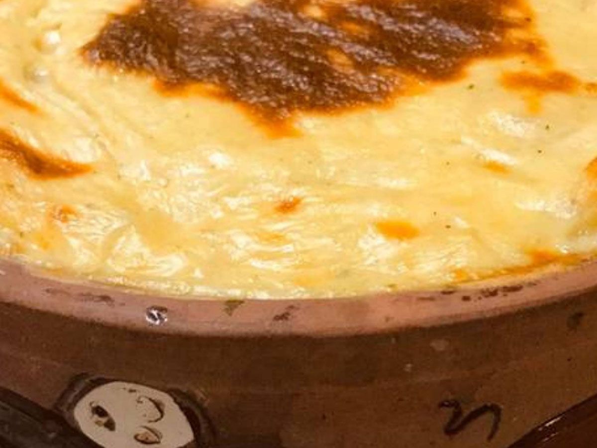 Pasta casserole with bechamel