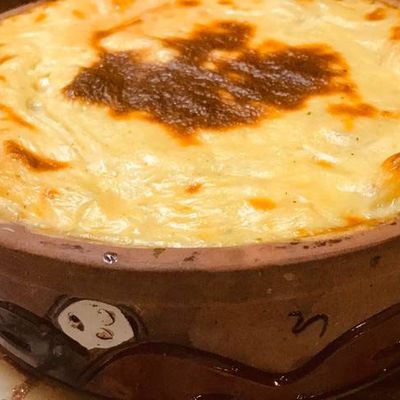 meat Bechamel Pasta Casserole